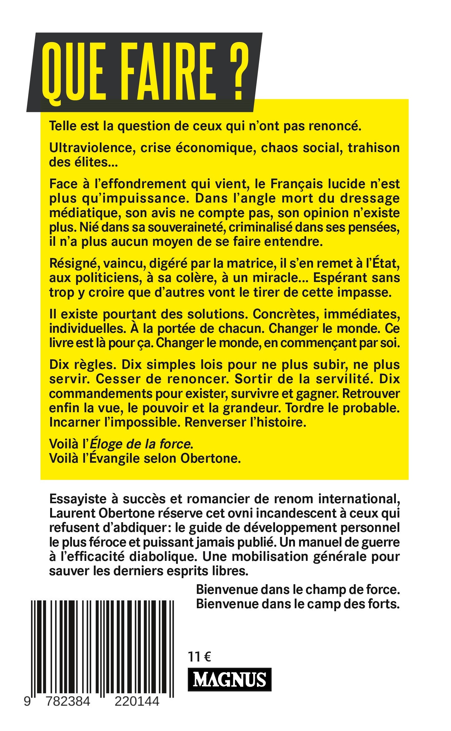 Éloge de la Force